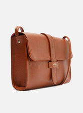 BOLSA TIRACOLO MARROM BETINA PEQUENA A 50021 0639 0004 AREZZO - Vintedoisk